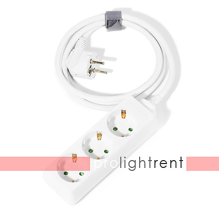 Mehrfachstecker mit 1m Kabel
