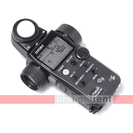 Sekonic L-758 mit Pocket Wizard Auslöser