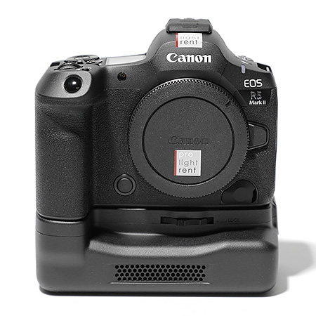 Canon EOS R5 Mark II mit Lüftergriff