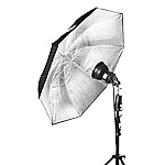 Schirm L silber 130cm
