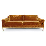 Sofa Samt Ocker