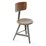 Hocker, Rowac Style mit Lehne